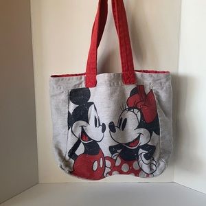 Disney Mickey Mouse & Minnie Mouse Tote